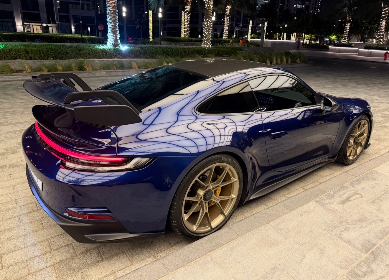 Blau Porsche 911 GT3 2024